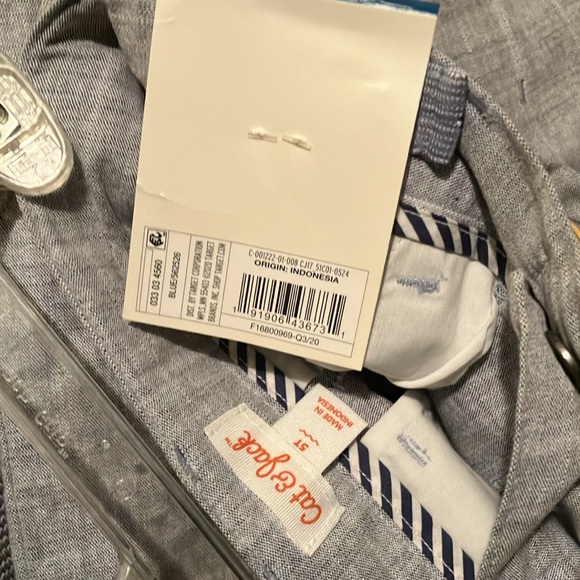 New with tags Cat & Jack boys pants size 5 T. Straight leg, adjustable waist - Picture 7 of 7